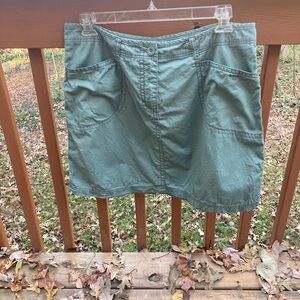 Faded Glory cotton green skirt